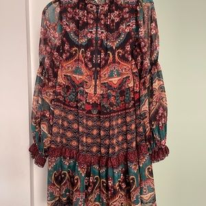 Alice and Olivia printed dress.